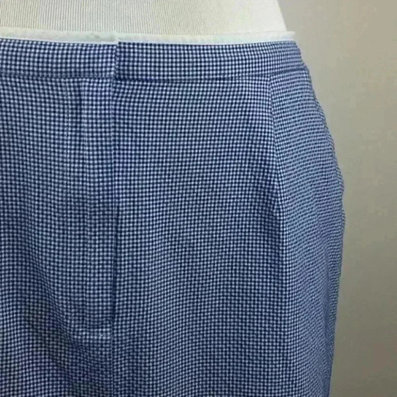 Talbots womens Skirt 12 gingham Italian Fabric Pencil Dorthy preppy old money - Picture 3 of 10